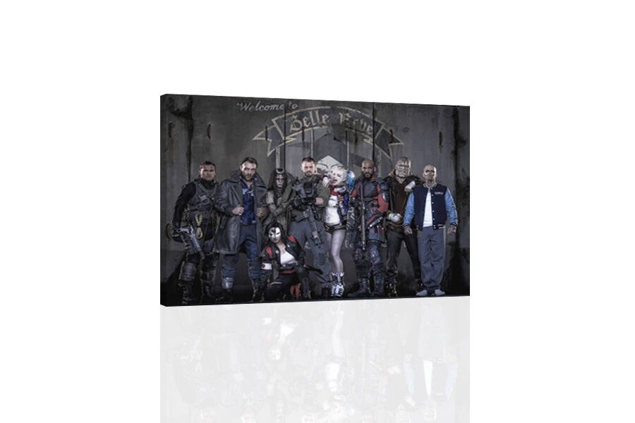 Suicide Squad - CANVAS OR PRINT WALL ART - Image 1 of 2