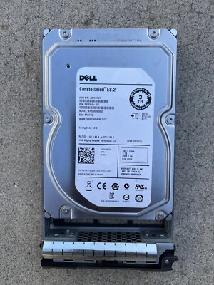 DELL Constellation ES.2 SAS 3TB 7.2K 3.5" ST33000650SS HDD with Caddy - Image 1 of 4