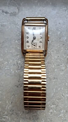 EASTON WATCH CO - a lady's Art Deco  mechanical wristwatch Vergoldet — 第 1/4 张图片