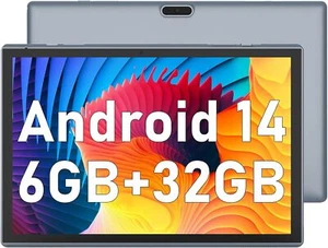 Tablet 10.1 inch Ultra Big Android 14 Tablets 1TB Expandable 10GB RAM IPS Bundle - Picture 1 of 7
