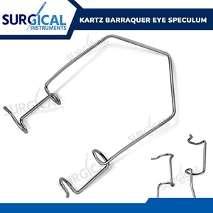 Espéculo ojo alambre barracador 15 mm instrumentos oftalmológicos grado alemán - Imagen 1 de 8