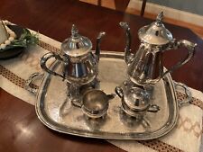 VTG 1960’s Raimond 5 pc Polished silver plated tea serving set