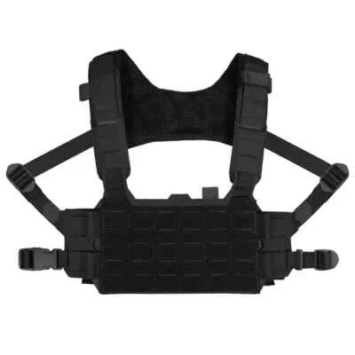 AGILITE REAPER™ RIG- Placard and MOLLE compatible Chest Rig in black