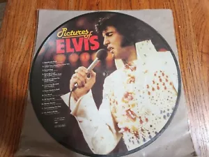 ELVIS RARE PICTURE DISC 1984 FROM DENMARK EXCELLENT IMPORT! TO FRAME! - Picture 1 of 2