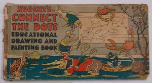 1931 A.W. NUGENT'S CONNECT the DOTS Softcover BOOK~Whitman, RACINE, WI~Sea Life - Picture 1 of 6