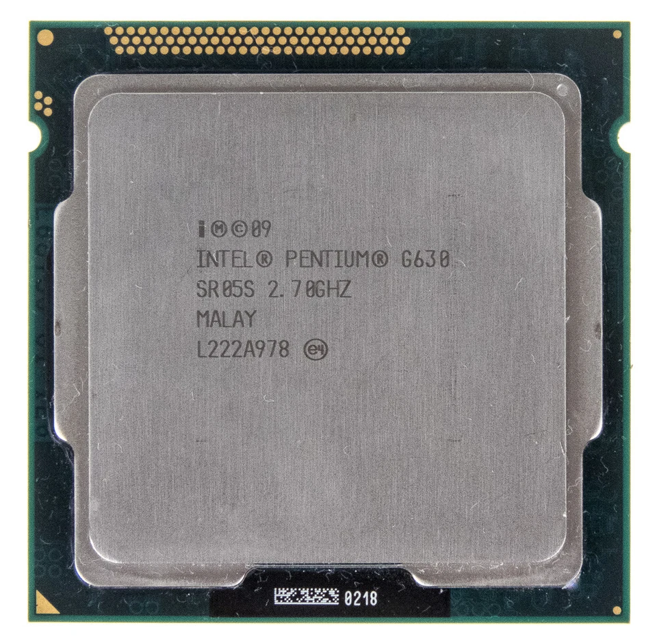 Intel Pentium G630 Socket 1155 2.7GHZ SR05S - Image 1 of 2