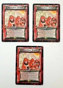 Hazardous Ground (3) L5R Legend of the Five Rings CCG Forbidden Knowledge 1996 - Picture 1 of 1