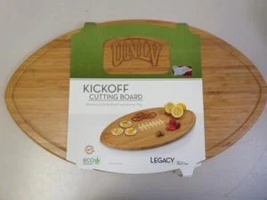 Kickoff Bamboo Cutting Board Legacy Collection Picnic Time Football UNLV Rebels - Picture 1 of 5