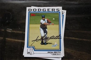 ADRIAN BELTRE HOF LA DODGERS HANDSIGNIERTE KARTE   - Bild 1 von 1