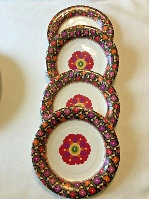 Nuevos Platos de Papel Vera Bradley 10" y 8" Cena Postre 56 Platos Total SUZANI Foto 1 de 2