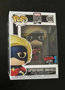 Funko Pop! Marvel 80 años: Capt. Marvel (Mar-Vell) #526, 2019 Fall Con - Imagen 1 de 3