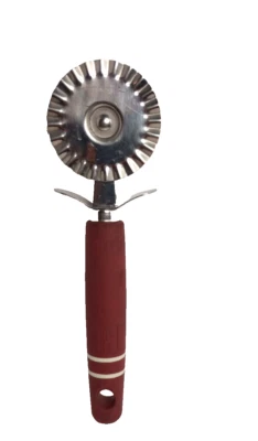 Paula Deen Pastry Wheel Speckled Red Cooking Utensil Vintage - Image 1 of 4