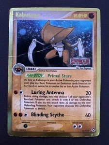 Kabutops 10/108 Power Keepers Holo - Rough Condition But Still Pretty - Picture 1 of 6