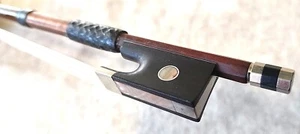 Violin Bow Vintage Brazilwood, 4/4 Germany, 63g, Copper Windings, Rec’d New Hair - Picture 1 of 17