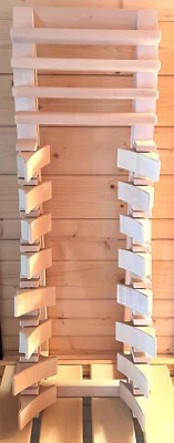 Sauna Rückenlehne aus Edelholz individuell ergonomisch einstellbar - Bild 1 von 3