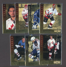 1996-97 Black Diamond Gold Lot (7)     *7471