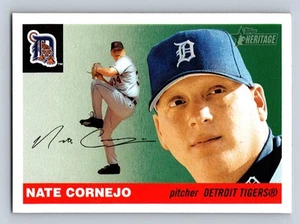 2004 Topps Heritage #185 Nate Cornejo Detroit Tigers - NM/MT - Picture 1 of 2