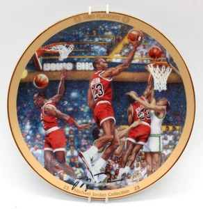 Michael Jordan 1986 Playoffs Upper Deck Commemorative Plate #2745A - Bild 1 von 3