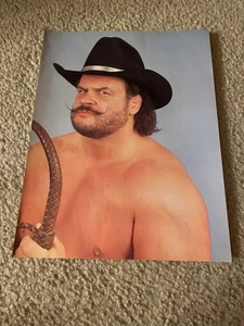 Vintage OUTLAW RON BASS WWF Wrestling Pinup Photo Magazine Clipping '80s NWA AWA - Picture 1 of 1