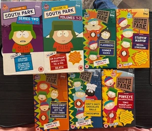 Job Lot Vintage VHS Videos SOUTH PARK (11 tapes in total) - Picture 1 of 19