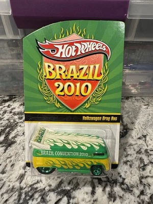 Hot Wheels RLC 2010 Volkswagen Drag Bus Brazil  Convention 2010 VW #4390/5000 - Image 1 of 2