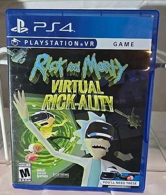 Rick and Morty: Virtual Rick-Ality | PS4 | PSVR | Playstation 4 Estado perfeito  - Imagem 1 de 3