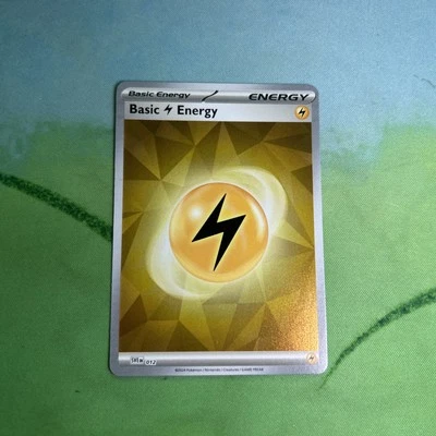 Basic Lightning Energy #012 Holo Scarlet & Violet Base Set Pokemon NM - Image 1 of 2