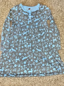 The Tea Collection Vestito Bambina Stravagante Stampa Cotone 5T - 000943 - Foto 1 di 6