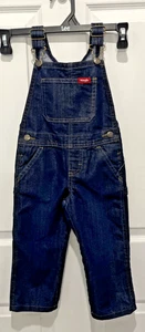 Wrangler 3T Toddler Overalls Denim Blue Carpenter Western Rodeo Country Unisex - Picture 1 of 3