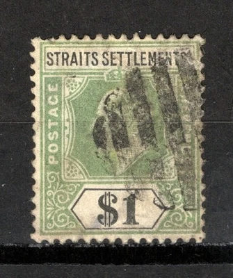 Estampilla de asentamientos del estrecho - 1902 - #102 - USADA - Rey Eduardo VII Foto 1 de 2