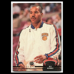 Bo Kimble #342 1992 Topps Stadium Club New York Knicks Basketball Card NBA NM - Picture 1 of 3