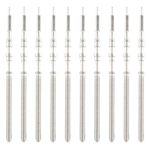 10 StüCk Uhrwerk Uhr Stahl Schaft Krone Kit Uhr der Teile NH35 NH36 NH38 NH5560 - Bild 1 von 10