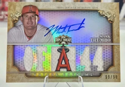 Mark Trumbo 2013 Topps Triple Threads Future Phenoms Patch Auto 99/99 [Bookend]  - Image 1 of 4