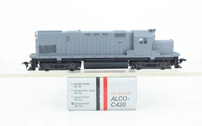 HO Scale MRC Lima Undecorated Alco C-420 Diesel Excellent - Image 1 of 4