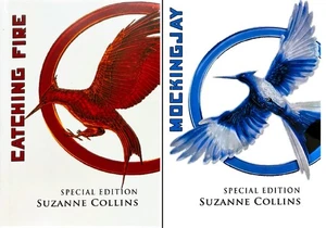Suzanne Collins 2 Books Set: Cathching Fire and Mockingjay (English, Paperback) - Picture 1 of 4