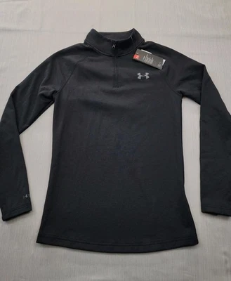 New Mens Under Armour ColdGear Base 4.0 1/4 Zip Baselayer Shirt Size Small $90 - Image 1 of 4