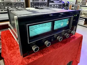 McINTOSH MC 2255 Stereo Power Amplifier 250+250 WRMS Vintage 1981 WORK Good Look - Imagen 1 de 17