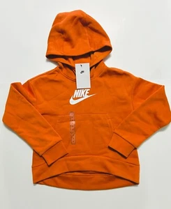 Nike Sportswear Club Big Kids French Terry Cropped Hoodie Retail $45 S/M/L/XL - Picture 1 of 8