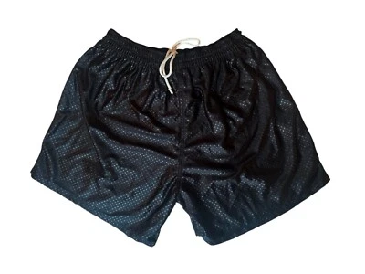 Pantalones cortos de fútbol vintage altos cinco para hombre talla grande deadstock nuevos sin etiquetas años 90 hechos en EE. UU. Foto 1 de 4