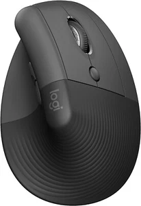 Logitech Lift Vertical Ergonomic Bluetooth Wireless Silent 6 Buttons Multi-OS - Picture 1 of 8