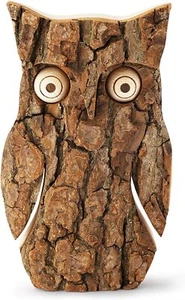 Holzereulefiguren, Eulendekor, perfekte Eulengeschenke, Holzereuleschmuck, Medium - Bild 1 von 7