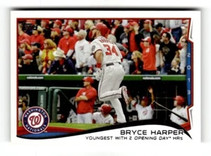 2014 Topps - Season Highlights Checklist #390 Bryce Harper - Picture 1 of 2