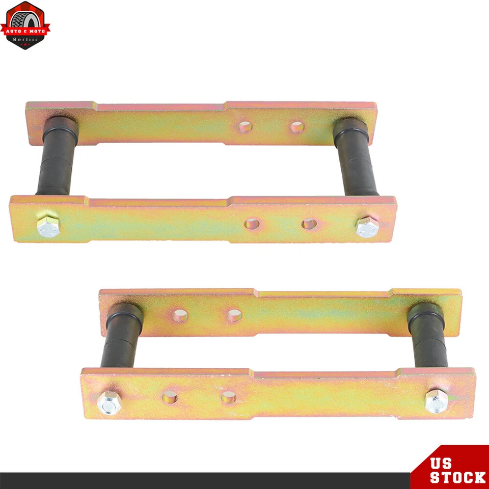 Kit de elevación de grillete de resorte de hoja trasera ajustable de 1" a 4" para plumero de dardos Valiant Foto 1 de 4