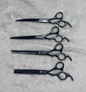 Purple Dragon Hair Cutting Thinning and Styling Shears and Scissors Set 6.5, 7.0 - Picture 1 of 12