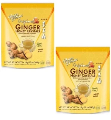Pack de 2 - Té Cristales de Miel de Jengibre Originales Príncipe de la Paz 2 X 30=60 Sobres Foto 1 de 4
