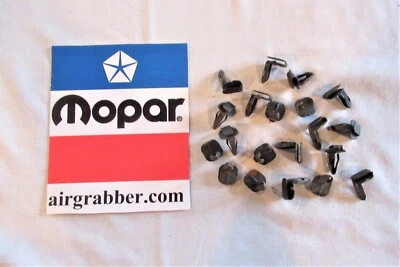 1971 1972 1973 1974 Charger R/T SE Plymouth Satellite GTX upper door panel clips - Image 1 of 2