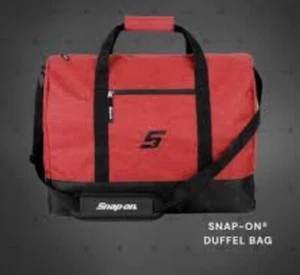 Snap-On Tools Seesack rot schwarz 20x12 gepolsterter Riemen Reißverschluss NEU - Bild 1 von 9