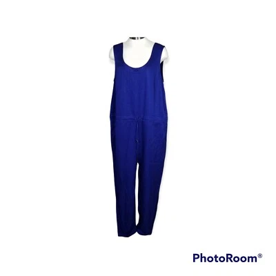 french connection Blue Tank Jumpsuit Size 10 - Image 1 of 4