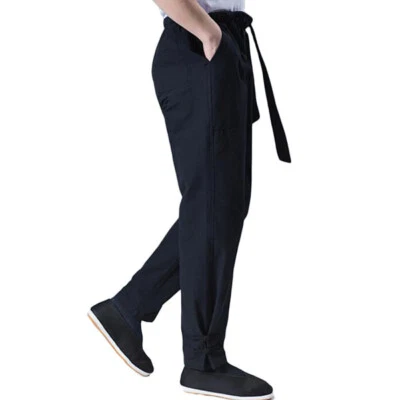 Bruce Lee Kung Fu Wingchun Pants Martial Arts Trousers Jeet Kune Do Bottoms Hot - Image 1 of 4