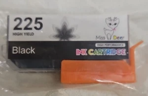 Cannon 225 schwarz Druckertinte Miss Deer Ersatztinte - Bild 1 von 5